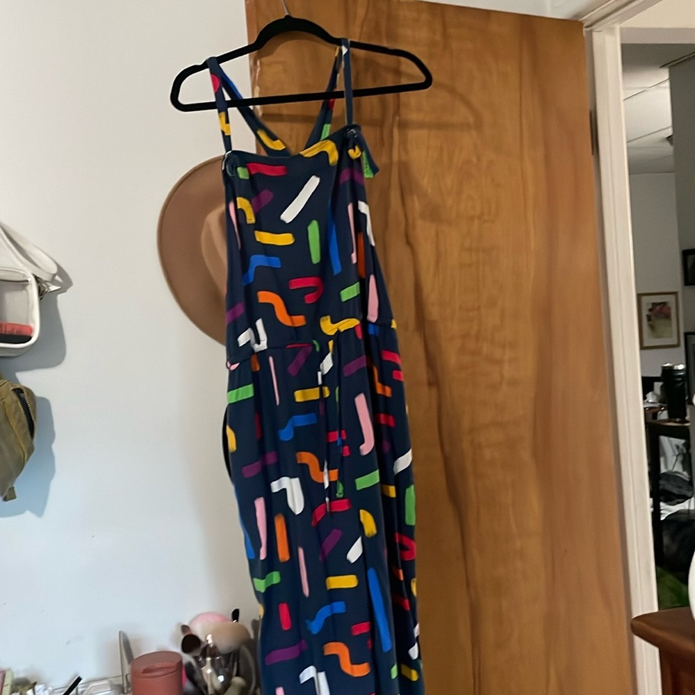 Target take pride geo multi-color overalls jumpsuit